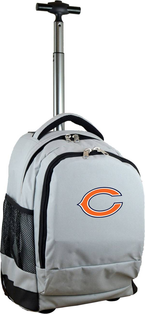 Mojo Chicago Bears Wheeled Premium Grey Backpack