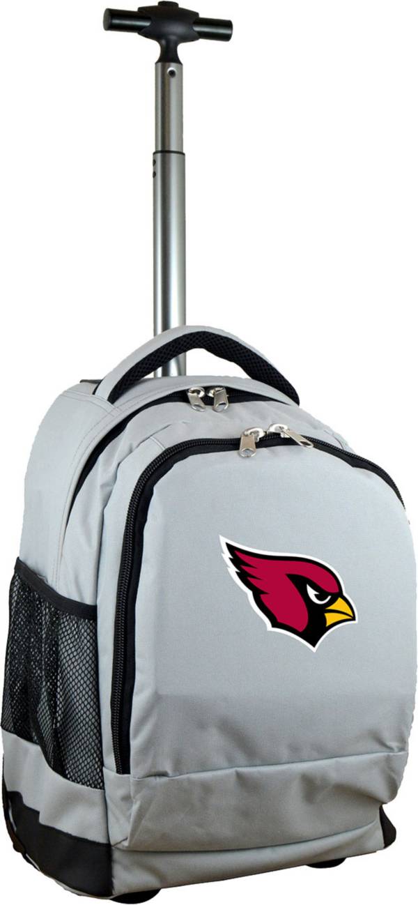 Mojo Arizona Cardinals Wheeled Premium Grey Backpack