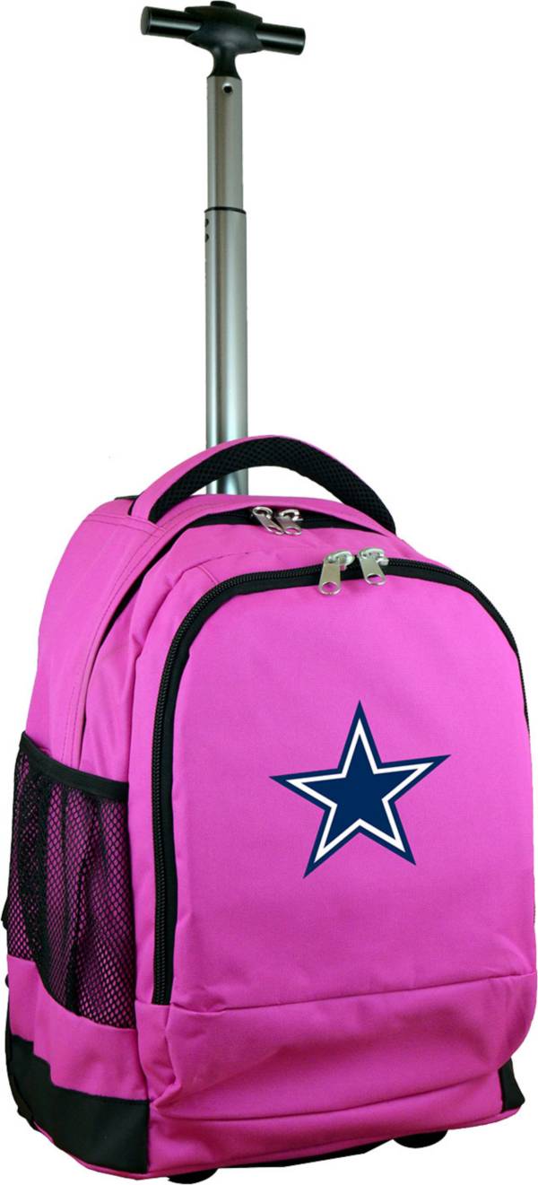 Mojo Dallas Cowboys Wheeled Premium Pink Backpack