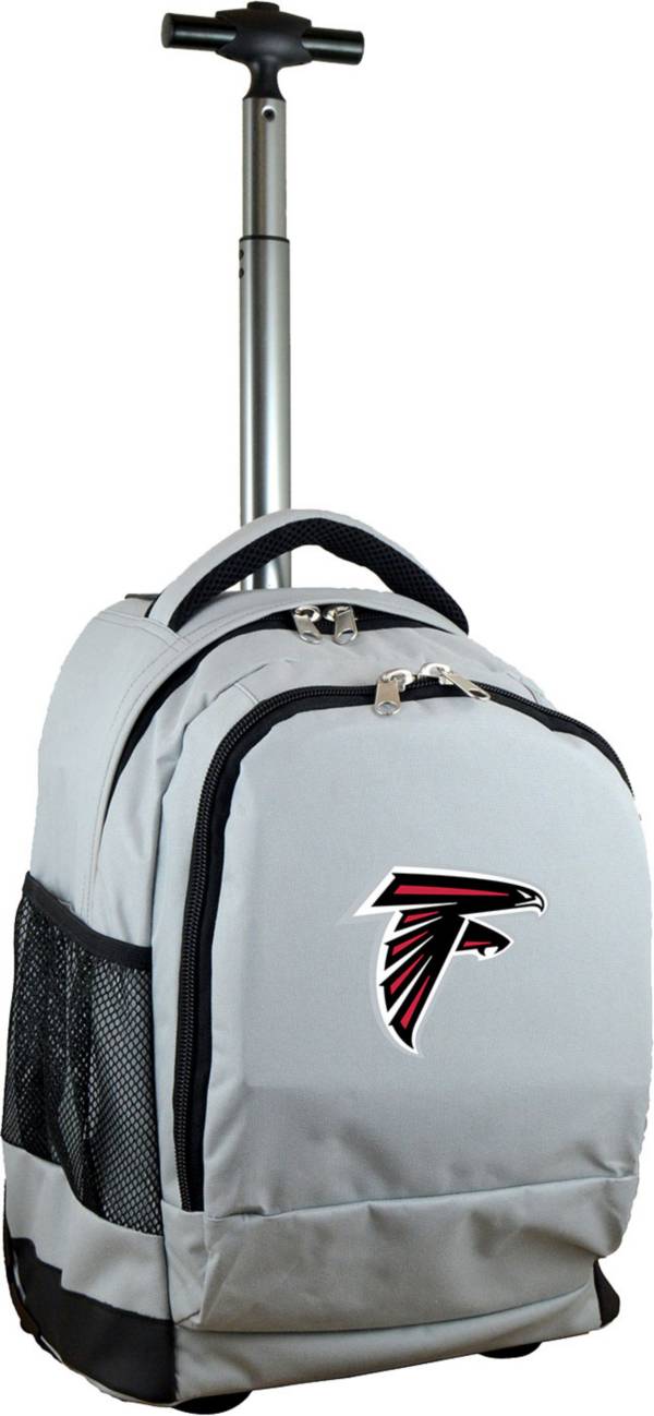 Mojo Atlanta Falcons Wheeled Premium Grey Backpack