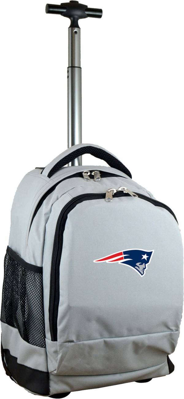 Mojo New England Patriots Wheeled Premium Grey Backpack