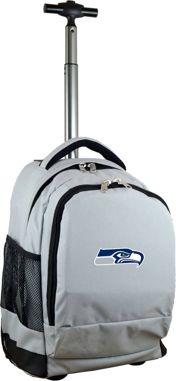 Mojo Seattle Seahawks Wheeled Premium Grey Backpack