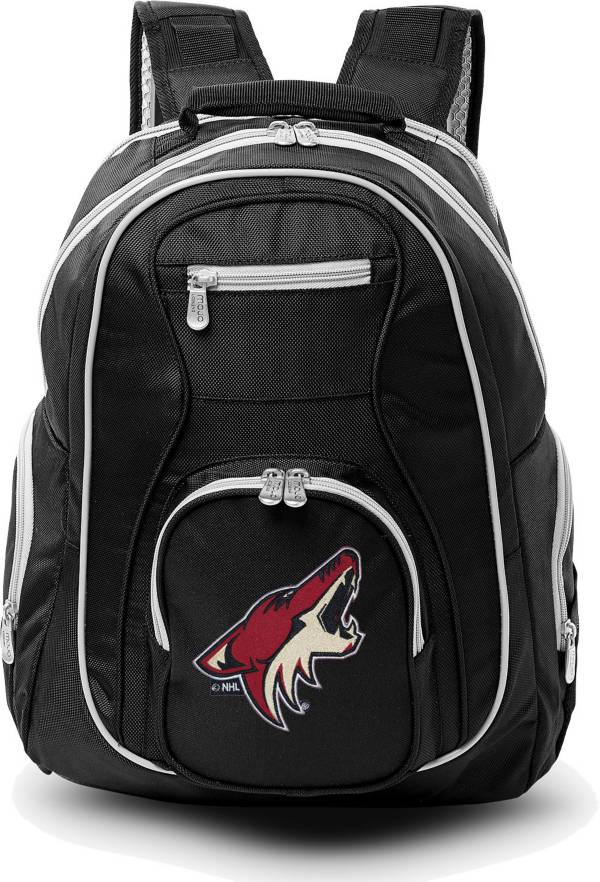 Mojo Arizona Coyotes Colored Trim Laptop Backpack