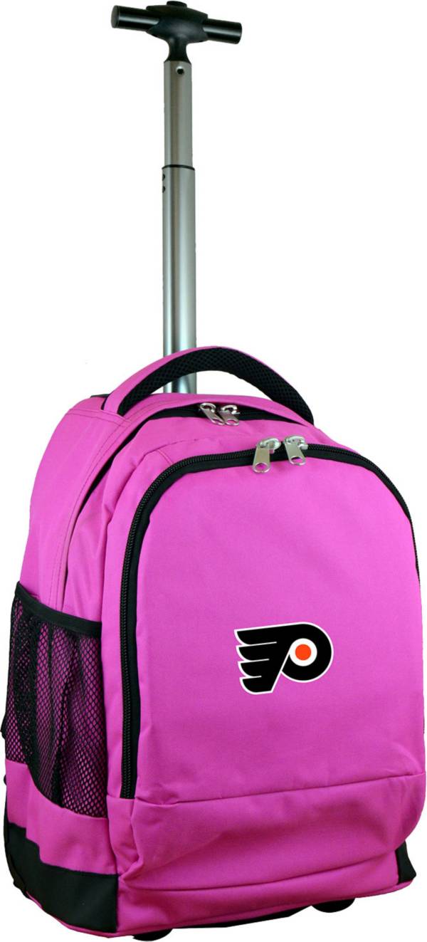 Mojo Philadelphia Flyers Wheeled Premium Pink Backpack