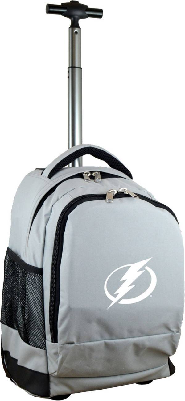 Mojo Tampa Bay Lightning Wheeled Premium Grey Backpack