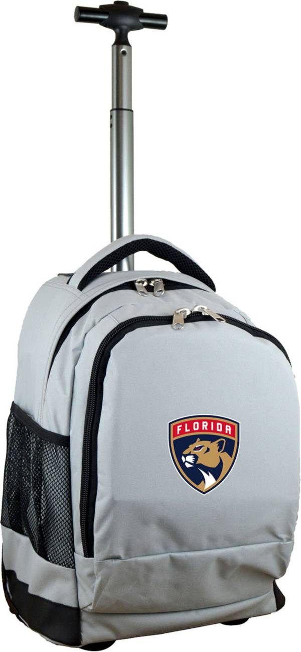 Mojo Florida Panthers Wheeled Premium Grey Backpack