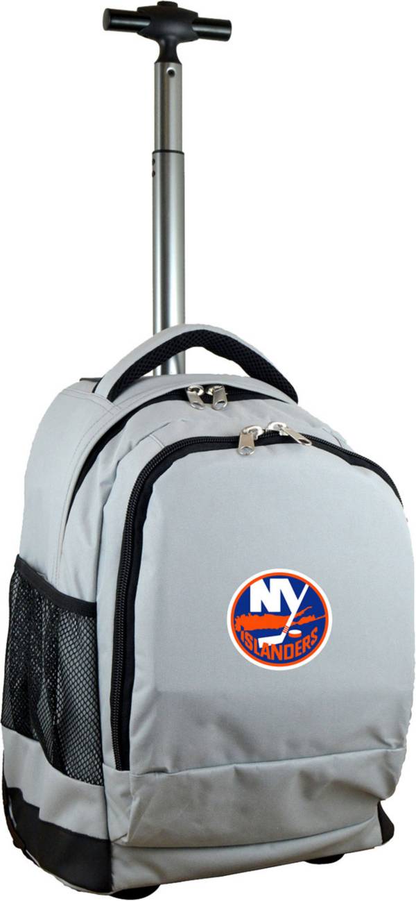 Mojo New York Islanders Wheeled Premium Grey Backpack