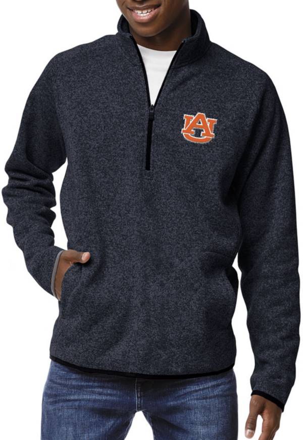 League-Legacy Men's Auburn Tigers Blue Saranac Quarter-Zip Shirt