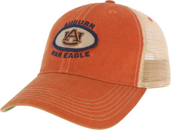 League-Legacy Men's Auburn Tigers Orange Old Favorite Adjustable Trucker Hat