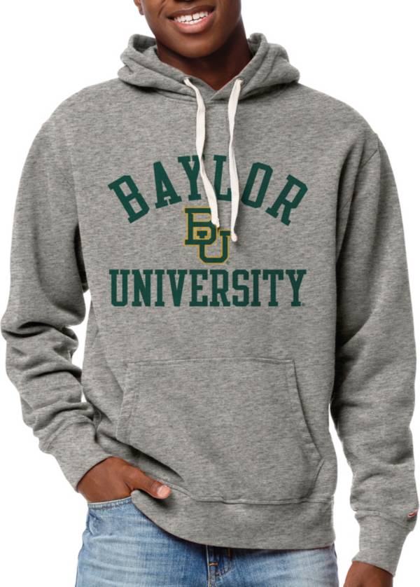 League-Legacy Men's Baylor Bears Grey Stadium Hoodie