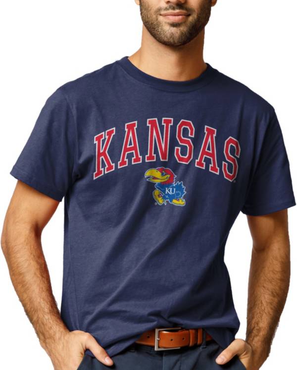 League-Legacy Men's Kansas Jayhawks Blue All American T-Shirt