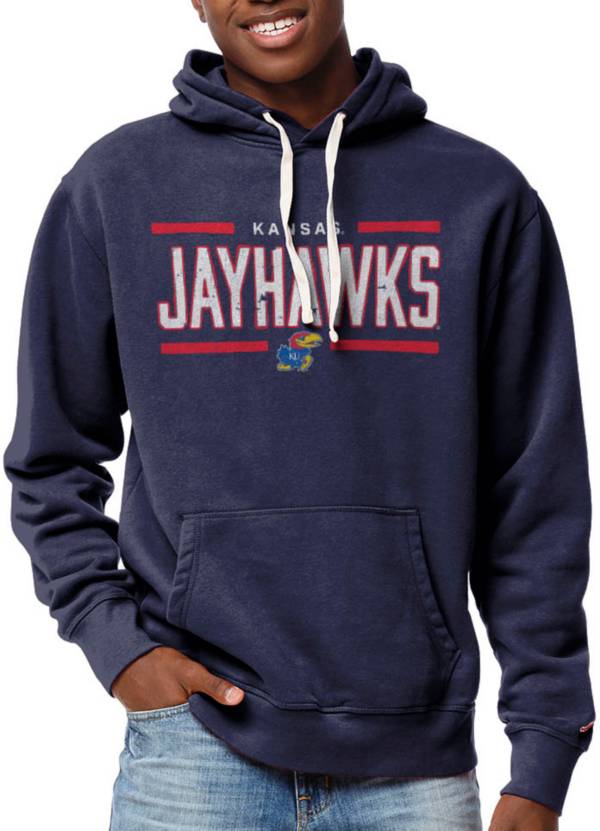League-Legacy Men's Kansas Jayhawks Blue Stadium Hoodie