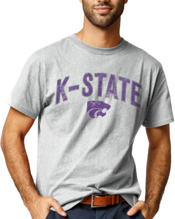 League-Legacy Men's Kansas State Wildcats Grey All American T-Shirt