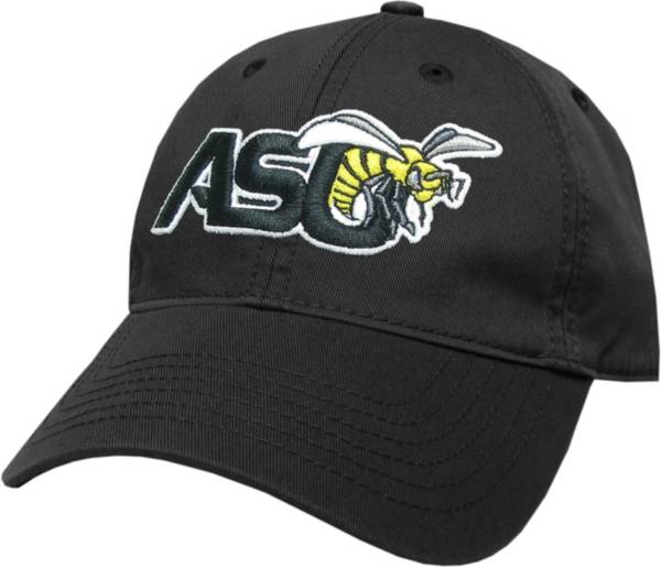 League-Legacy Men's Alabama State Hornets Relaxed Twill Adjustable Black Hat