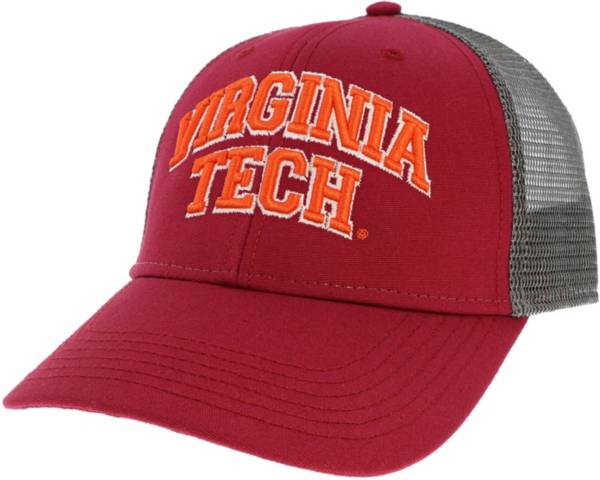 League-Legacy Men's Virginia Tech Hokies Maroon Lo-Pro Adjustable Trucker Hat