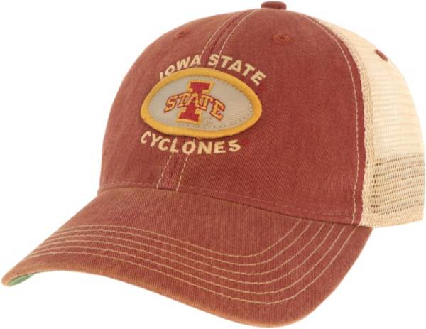 League-Legacy Men's Iowa State Cyclones Cardinal Old Favorite Adjustable Trucker Hat