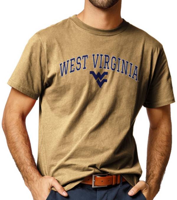 League-Legacy Men's West Virginia Mountaineers Gold All American T-Shirt