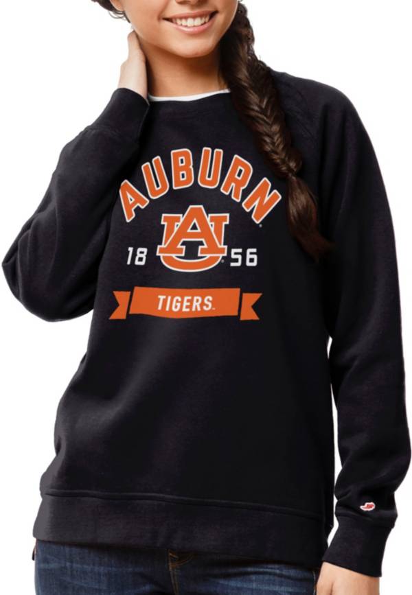 League-Legacy Women's Auburn Tigers Blue Academy Crew Sweatshirt