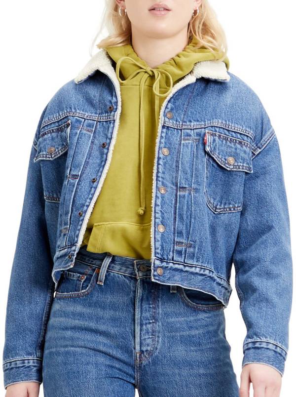 Levi's Women's Premium New Heritage Sherpa Trucker Jacket