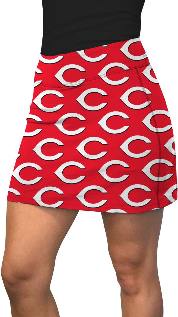 Loudmouth Golf Women's Cincinnati Reds Red Active Golf Skort