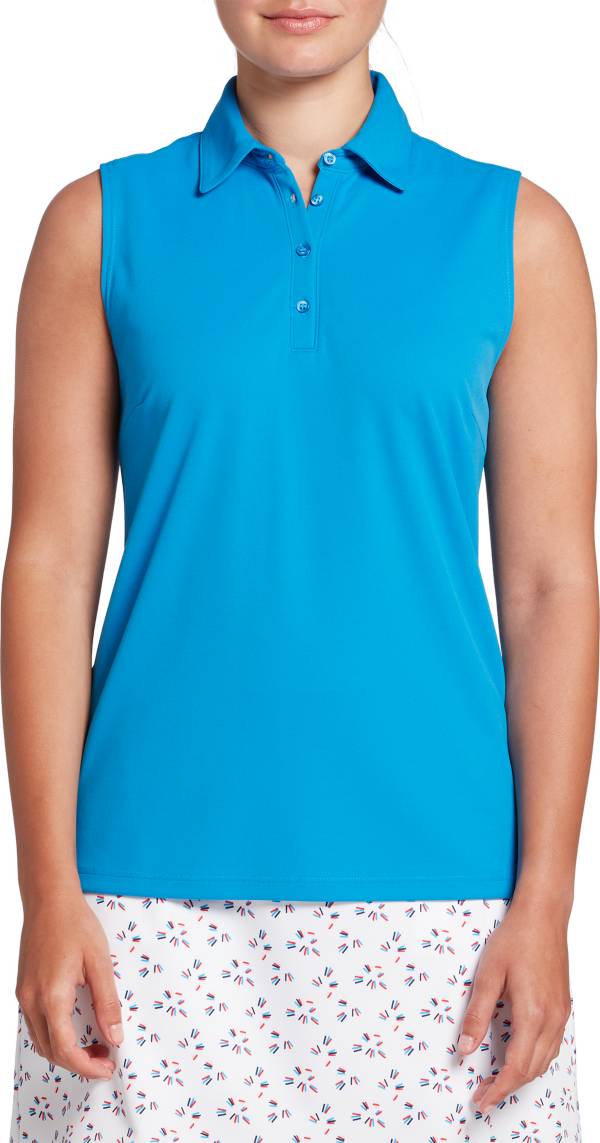Lady Hagen Women's Core Pique Sleeveless Golf Polo product image