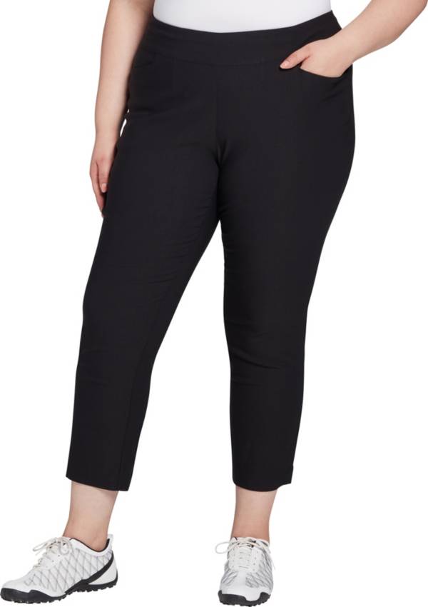 Lady Hagen Women's Plus Size Tummy Control Golf Pants