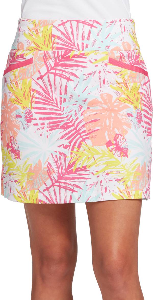 Lady Hagen Women's Tropical Print 17'' Golf Skort