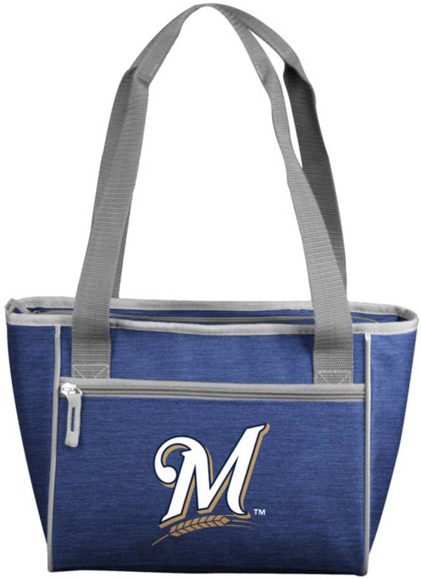 Milwaukee Brewers Crosshatch Can Cooler Tote
