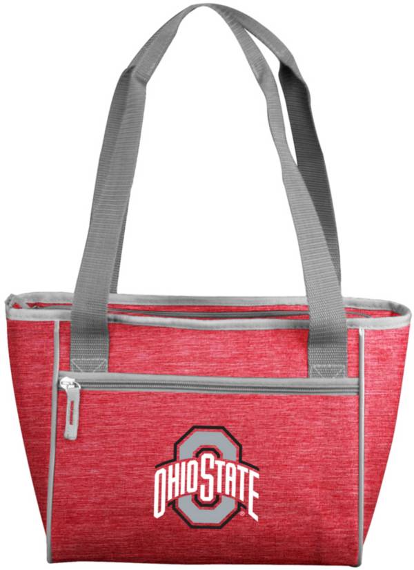 Ohio State Buckeyes Crosshatch Can Cooler Tote