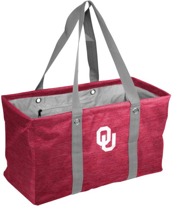 Oklahoma Sooners Crosshatch Picnic Caddy