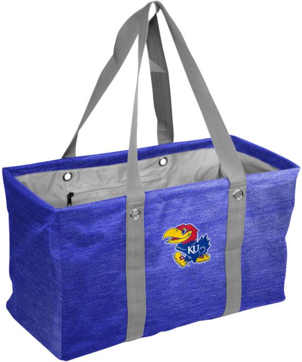 Kansas Jayhawks Crosshatch Picnic Caddy