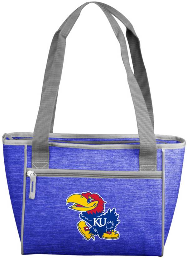 Kansas Jayhawks Crosshatch Can Cooler Tote