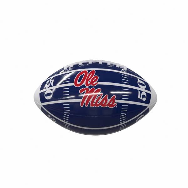 Ole Miss Rebels Glossy Mini Football