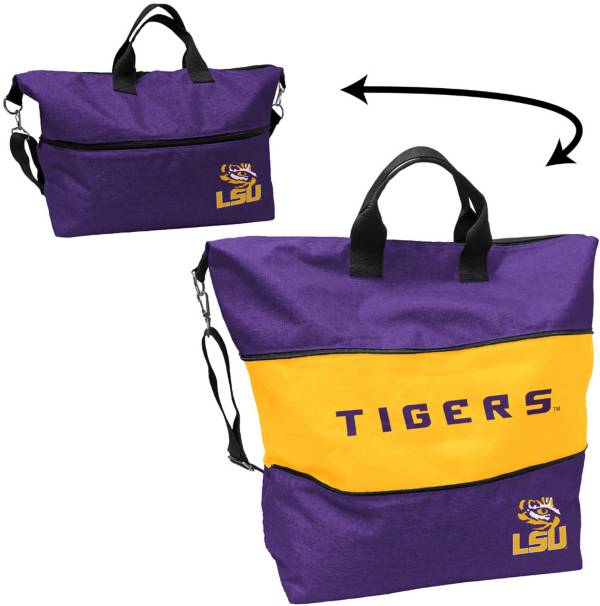 LSU Tigers Crosshatch Tote