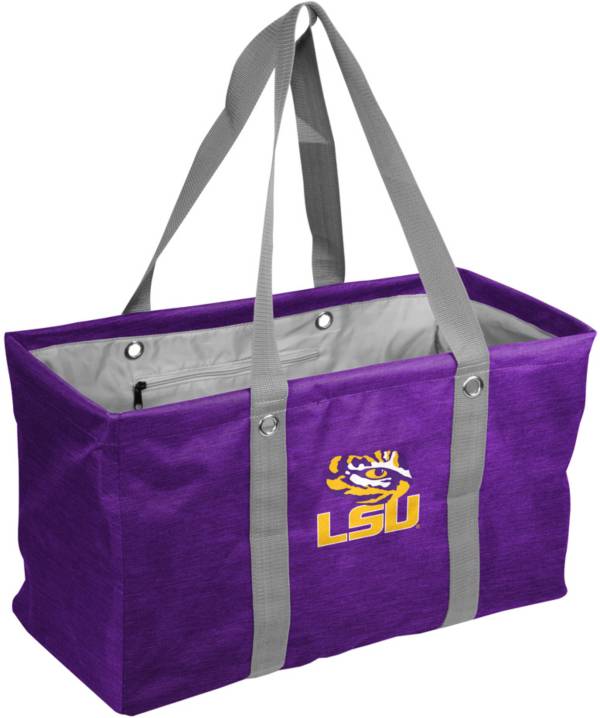 LSU Tigers Crosshatch Picnic Caddy