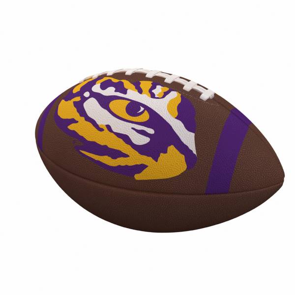 LSU Tigers Team Stripe Composite Football