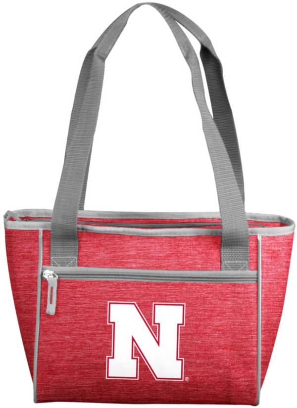 Nebraska Cornhuskers Crosshatch Can Cooler Tote