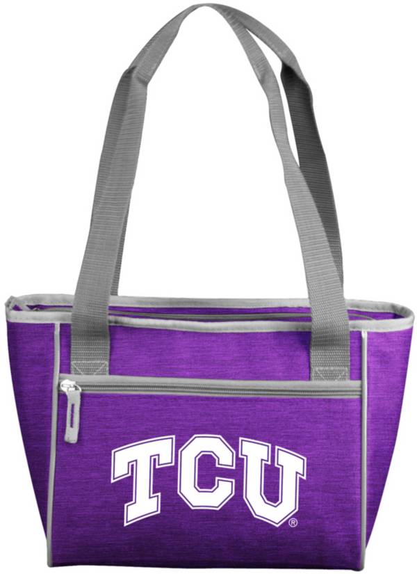 TCU Horned Frogs Crosshatch Can Cooler Tote