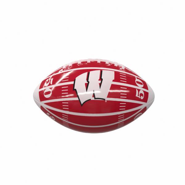 Wisconsin Badgers Glossy Mini Football
