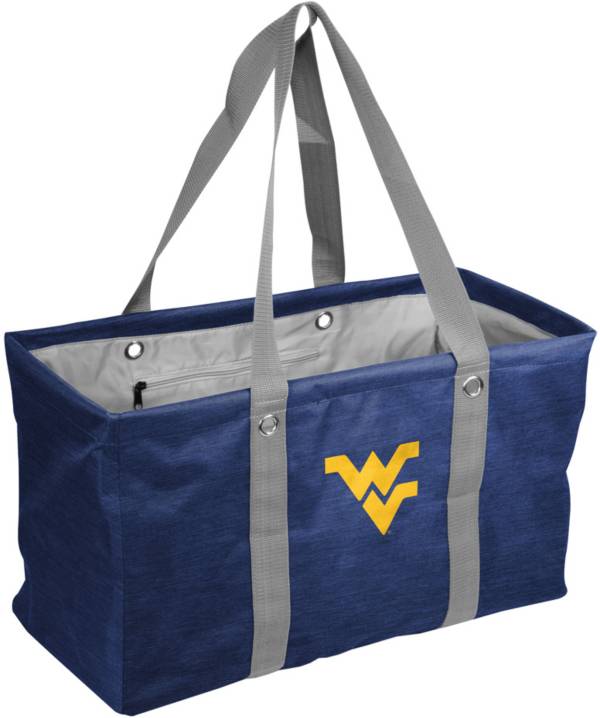 West Virginia Mountaineers Crosshatch Picnic Caddy