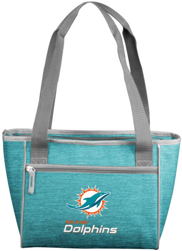 Miami Dolphins Crosshatch Can Cooler Tote