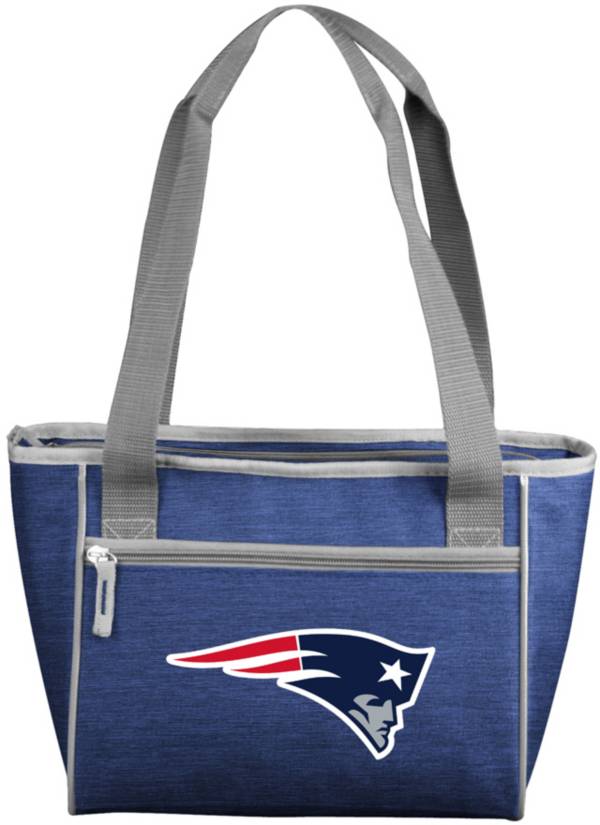 New England Patriots Crosshatch Can Cooler Tote