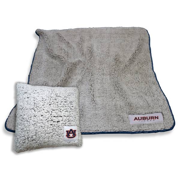 Logo Auburn Tigers Frosty Blanket And Pillow Bundle