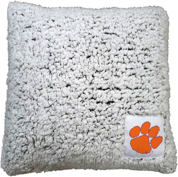 Logo Clemson Tigers Frosty Throw Pillow