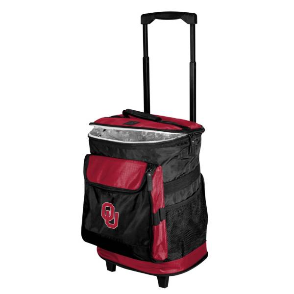 Oklahoma Sooners Rolling Cooler