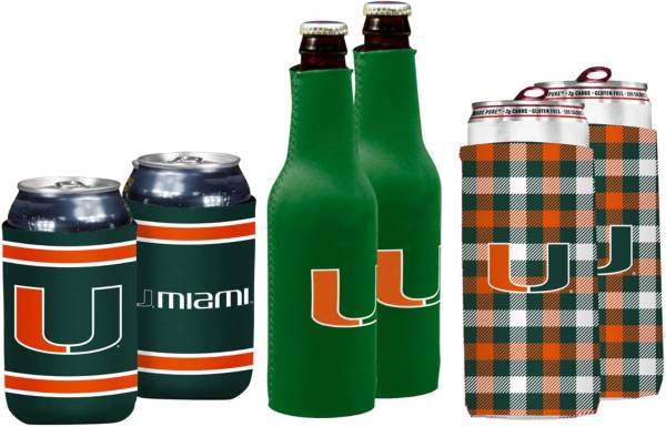 Miami Hurricanes Koozie Variety Pack