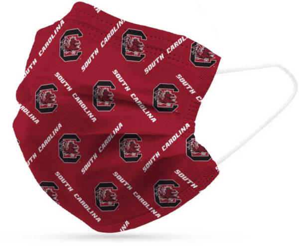 Adult South Carolina Gamecocks 6-Pack Disposable Face Coverings