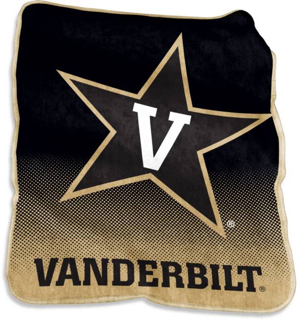 Logo Vanderbilt Commodores 50'' x 60'' Raschel Throw Blanket