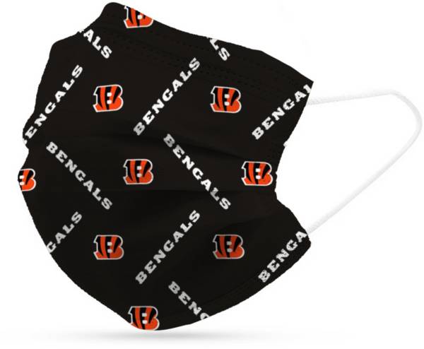 Adult Cincinnati Bengals 6-Pack Disposable Face Coverings