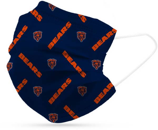 Adult Chicago Bears 6-Pack Disposable Face Coverings